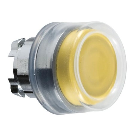 Push button, rubber, yellow - ZB4BP5