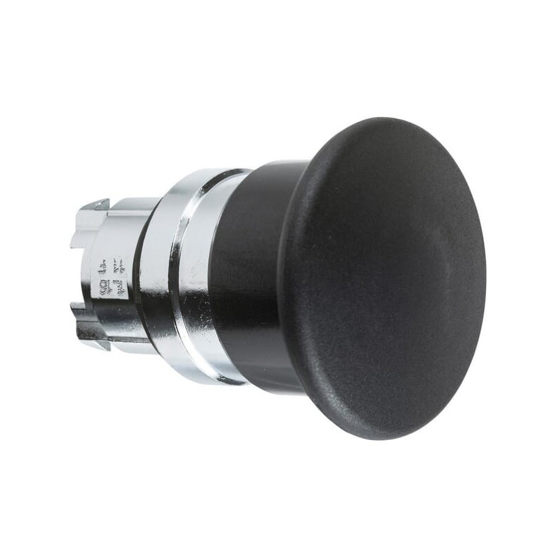 Push button head, black - ZB4BC2