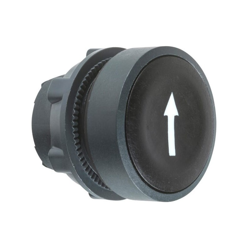 Press button black, arrow - ZB5AA335