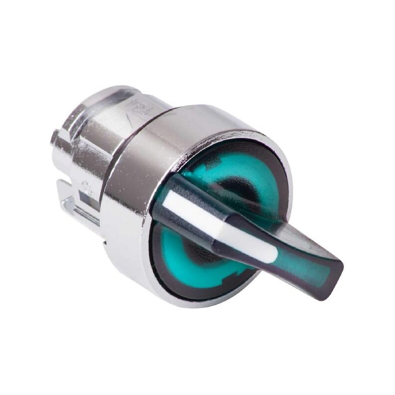 Selector switch green 0 I - ZB4BK1433