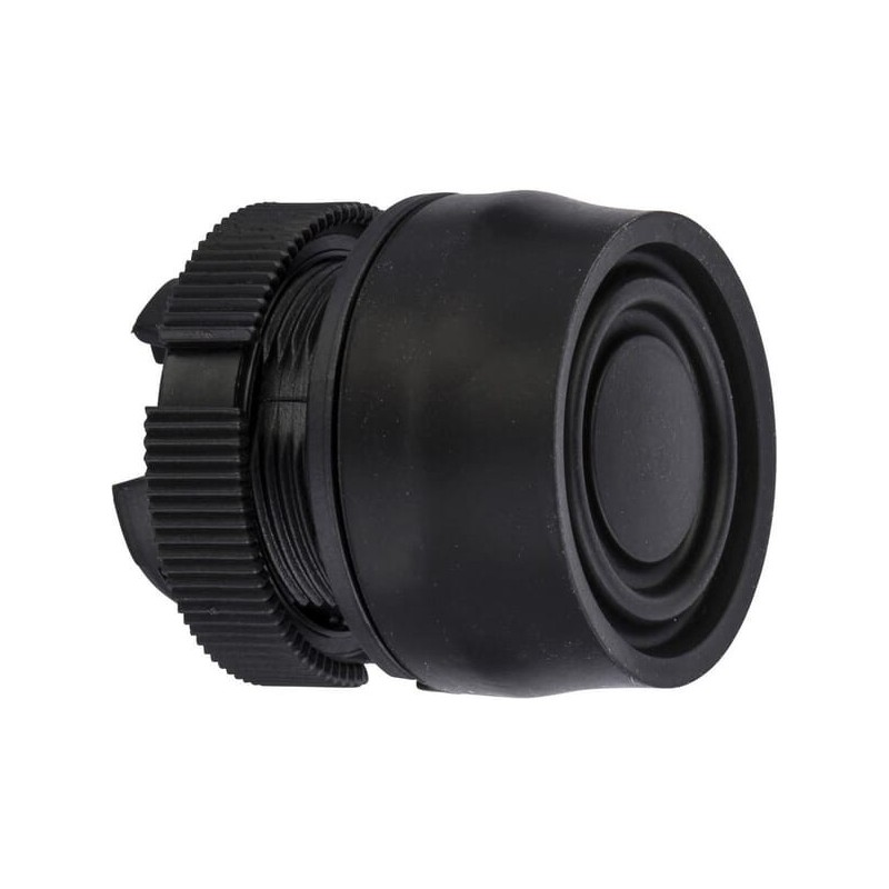 Pushbutton head, black - ZA2BP2