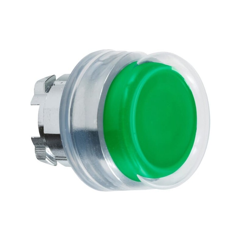 Rubber press button green - ZB4BP3