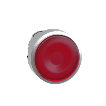 Signal pushbutton, red, lock - ZB4BH043
