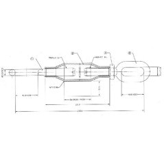 Stabilisator 250 mm - Z700544KR