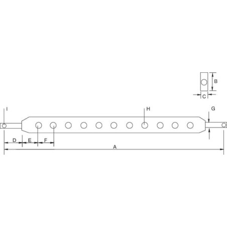 Belka, kat. 1, 730 mm - Z622735KR