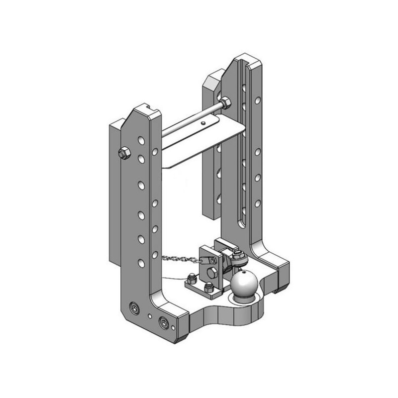 Ladder hitch with K80 coupling - 001588910A17 Ladder hitch with K80 coupling - 001588910A17