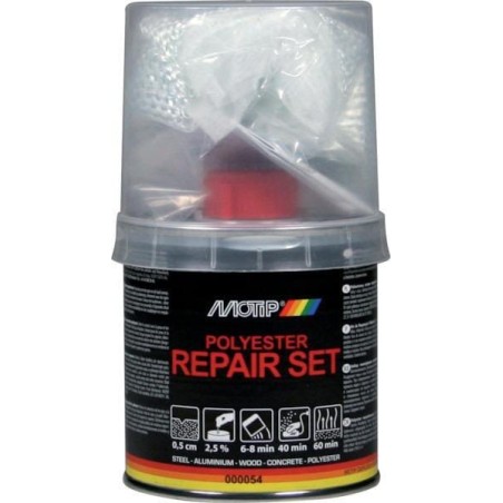 Polyester repair kit 250 g - 000054