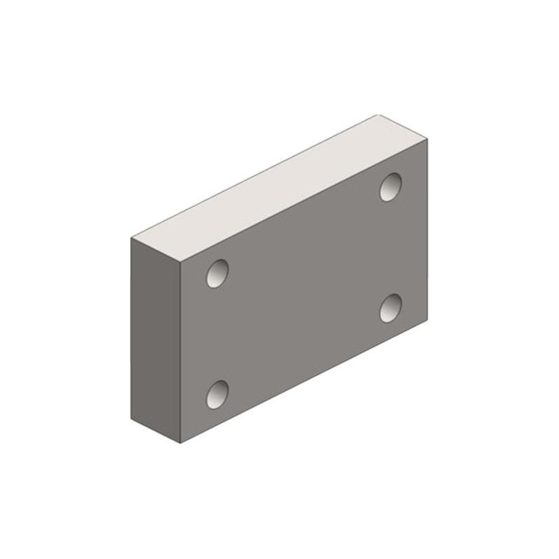 Mounting plate with flange do - 00645090