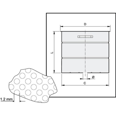 Basket filter RVS - 006960