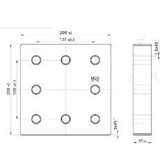 00645030 Scharmüller, Geschweißte Platten 