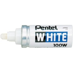 Marker X100W Pentel, biały - 009014