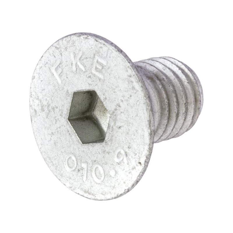 Countersunk screw 10x16, 10.9 - 009040433 Countersunk screw 10x16, 10.9 - 009040433
