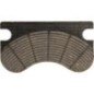 Double brake lining - 017154592
