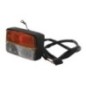 Direction and position light Halogen, front, rectangular, 12V, amber/transparent, bolt on, Cobo - 03235000