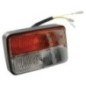 Direction and position light Halogen, front, rectangular, 12V, amber/transparent, bolt on, 120xCobo - 03242000
