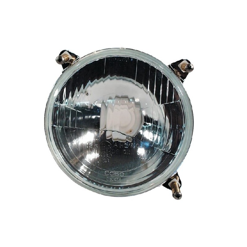 Headlight insert round, transparent, diameter 142.5mm, Cobo - 05272000