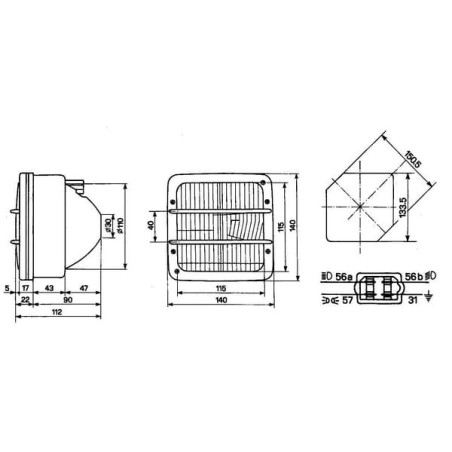 Scheinwerfer - 05160000