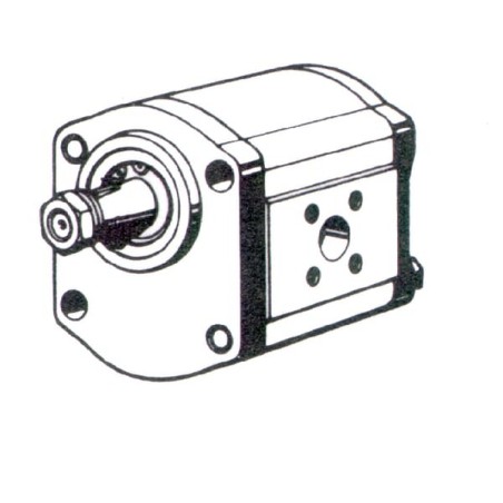 Hydraulikpumpe einfach - 0510615314