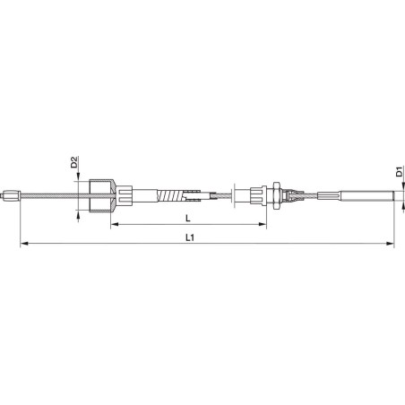 Bremszug kpl. BPW - 0508933410