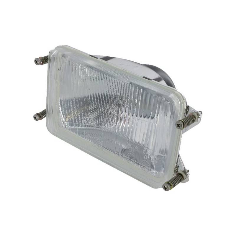 Headlight insert Halogen, rectangular, transparent, 167x74x106.7mm, Cobo - 05325000