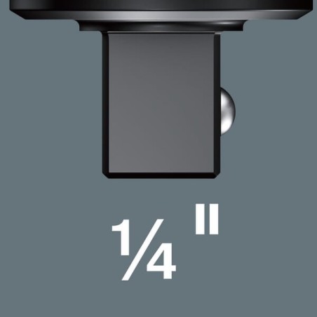 Ratchet insert 9x12mm 1/4 inch - 05078635001