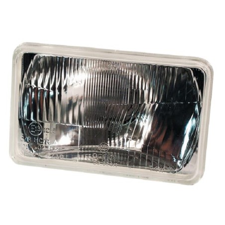Headlight insert Halogen, rectangular, transparent, Cobo - 05400000