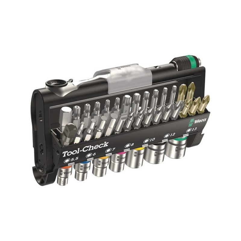 Socket set 1/4 inch Tool-Check 1 - 05049050001 Socket set 1/4 inch Tool-Check 1 - 05049050001