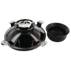 Headlight insert Halogen, round, transparent, diameter 142.5mm, Cobo - 05685000