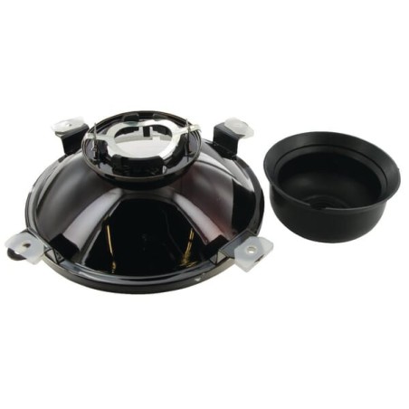 Headlight insert Halogen, round, transparent, diameter 142.5mm, Cobo - 05685000