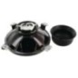 Headlight insert Halogen, round, transparent, diameter 142.5mm, Cobo - 05685000