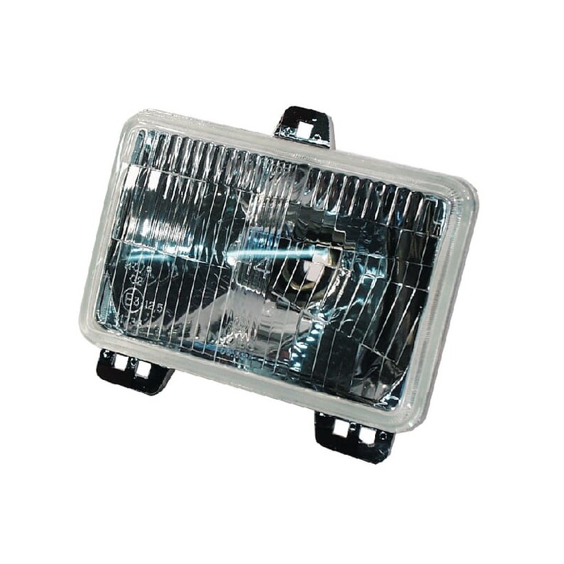 Headlight insert Halogen, rectangular, transparent, 179x93.5x120.5mm, Cobo - 05569000