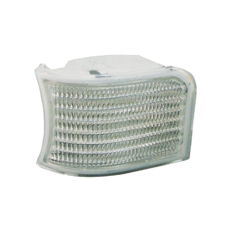 Work light LH rectangular, 12V, transparent, Cobo - 05511000