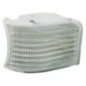 Work light LH rectangular, 12V, transparent, Cobo - 05511000
