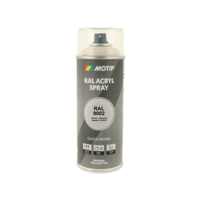 RAL 9002 spray grey white - 07046