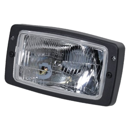 Headlight rectangular, transparent, Cobo - 0552200001