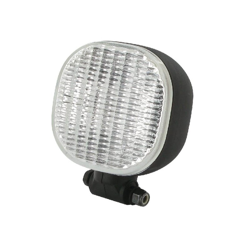 Work light Halogen, square, 12V, white, Cobo - 05647000