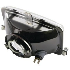 Headlight insert Halogen, rectangular, transparent, Cobo - 0558010001