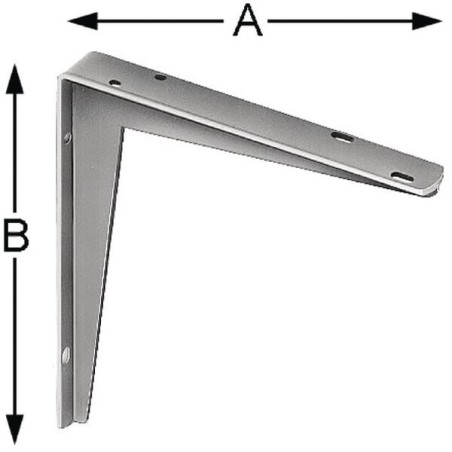 Shelf bracket 250 mm - 0960600200100