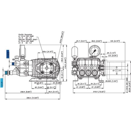 High pressure pump THY 2715 - 073091973