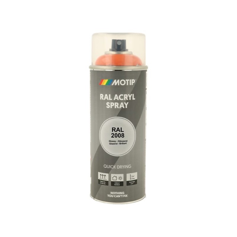 RAL 2008 acr.spr. red/orange - 07085