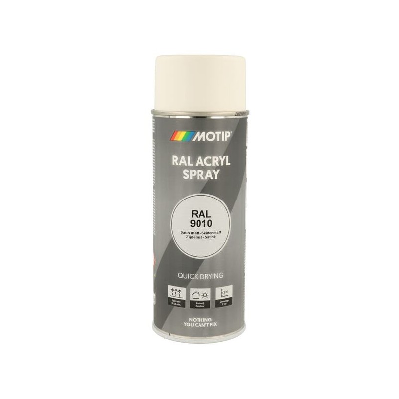 RAL 9010 spray pure white - 07166