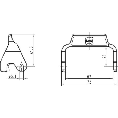 Bügel f.1-Hebelsyst. HAN6B - 09000005222