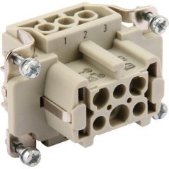 Insert E, Female 6P Screw - 09330062701