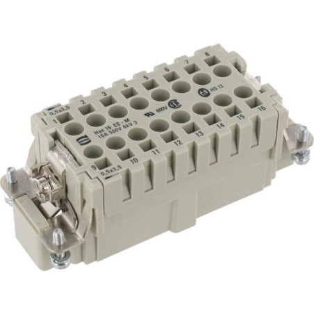 Złącze 16P, męskie - 09330162616