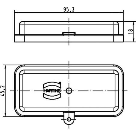 Cover 16B, plastic - 09300165406