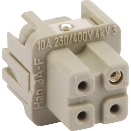 Buchseneinsatz A 3P Schraubanschl. - 09200032711