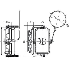 09300105432 Harting, Schutzkappe 
