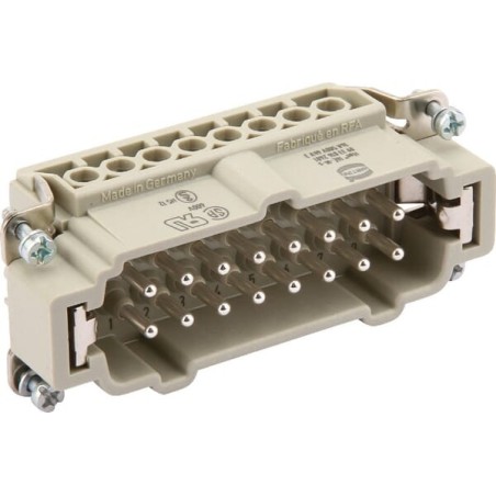 Pin insert E 16P 1-16 screw connector - 09330162601