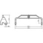 Lever single lock HAN24B - 09000005230