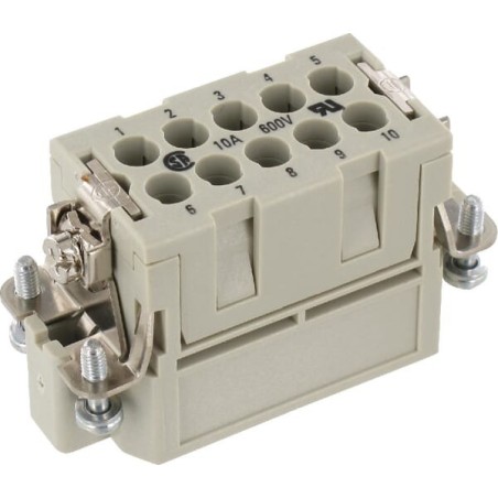 Insert A, Male 10P Crimp - 09200103001